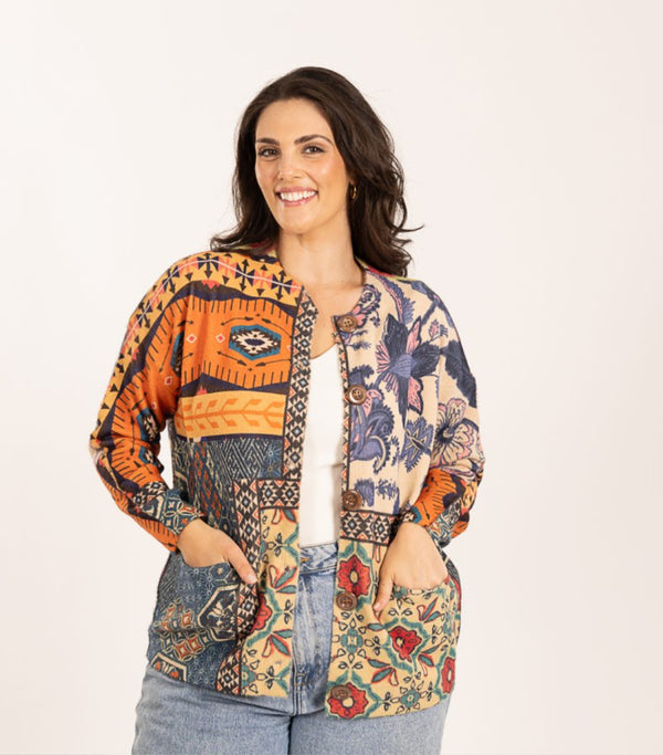 Jaqueline Cardigan Aztec SD
