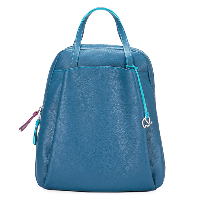 blue leather backpack australia Verona Backpack