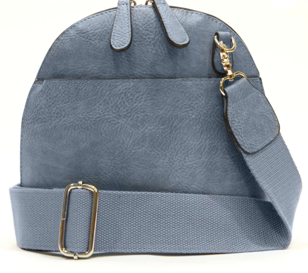 Sassy Duck Beetle Leather Cross Body Bag Tan